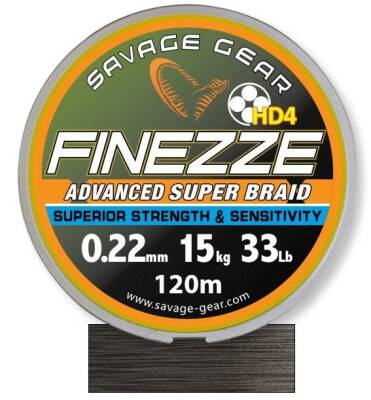 Savage gear Finesse HD4 Braid 300m Grey İp Misina - 1