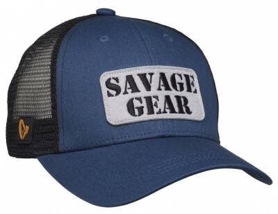 Savage Gear Logo Badge Cap Teal Blue Şapka - 1