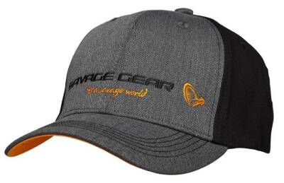 Savage Gear Strike Cap Grey Melange Black Şapka - 1