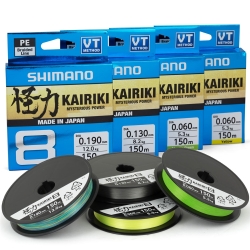 Shimano Kairiki 8B Mantis Green 300m İp Misina - 2