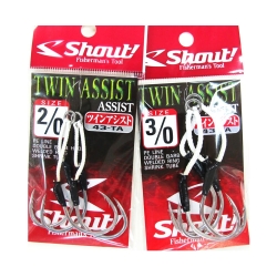 Shout Twin Assist Serisi Olta İğnesi - 1