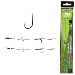 Spro Fast Rigs Muddy Barbless Hazır İğne Takımı - 2