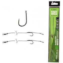 Spro Fast Rigs Weedy Barbless Hazır İğne Takımı - 2