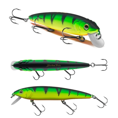 Strike Pro Eg-063 F Flash Minnow 8,5cm 8,6gr Maket Yem - 1