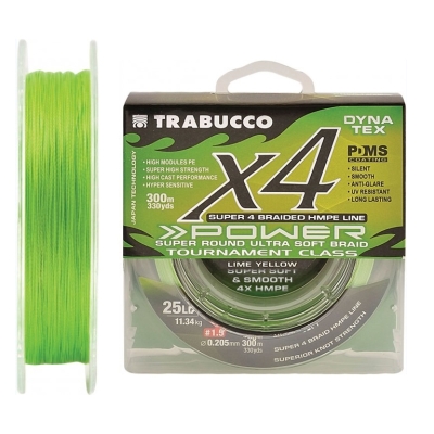 Trabucco Dyna Tex Pro 4B UV Lime Yellow 150m İp Misina - 1